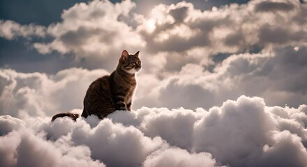 Cats in the clouds.