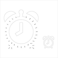 Alarm Clock Icon Connect The Dots M_2112001