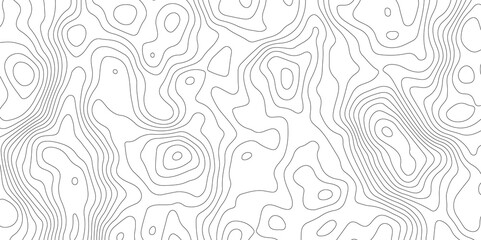White topography topology vector abstract background contour design - obrazy, fototapety, plakaty