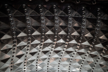Interior texture and pattern of a washing machine
