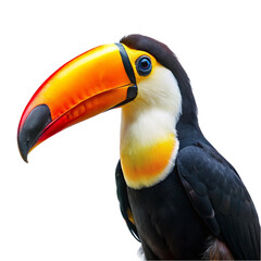 Toucan isolated on transparent background