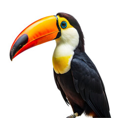 Toucan isolated on transparent background