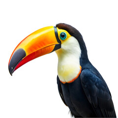 Toucan isolated on transparent background