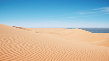 Fototapeta na wymiar desert sand dunes.