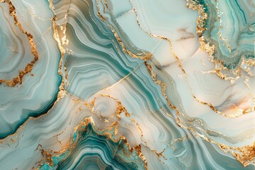Abstract blue marble texture with color splashes luxury background - obrazy, fototapety, plakaty