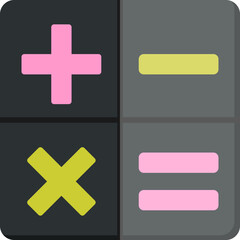 Obraz premium Mathematics Icon