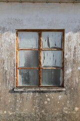 Old window of a ruin