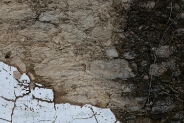 Wall structure as background