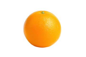 A bright orange color.Isolated on transparent background.