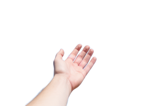 Businessman is succeeding, Isolated on transparent background.