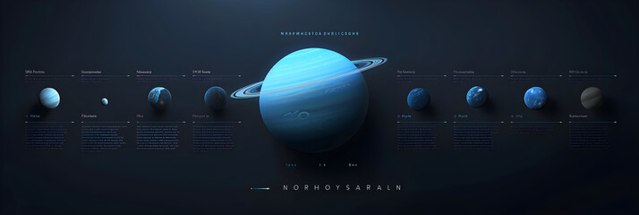 Neptune - An Infographic Guide to the Farthest Planet in the Solar System