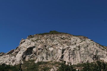 Beautiful landscape of rocky mountains
