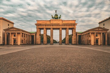 Beautiful shot of the Brandenburger Tor in Berlin © Wirestock