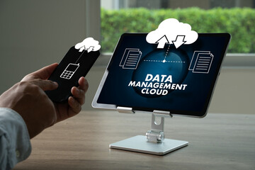 data management cloud Data transfer file of between folder, Backup data Document Management System
