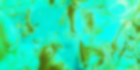 Fototapeta na wymiar Fluid Green Gradient: Abstract Glass Effect Composition