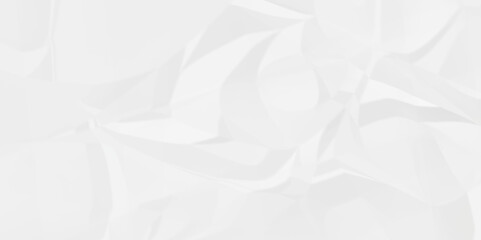 White wrinkly backdrop paper background. panorama grunge wrinkly paper texture background, crumpled pattern texture. paper crumpled texture. white fabric crushed textured crumpled.