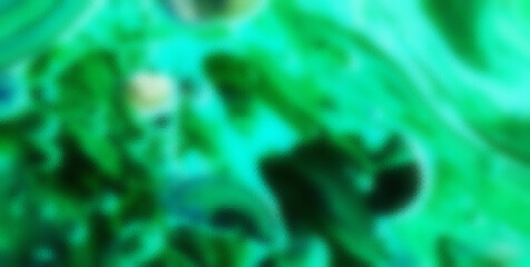 Obraz na płótnie Canvas Fluid Green Gradient: Abstract Glass Effect Composition