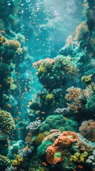 Fototapeta na wymiar Underwater Coral Reef