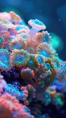 Naklejka na ściany i meble Vibrant Underwater Coral Reef