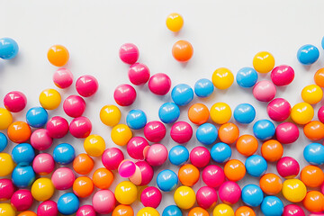 Fototapeta na wymiar Multiple colour of balls.