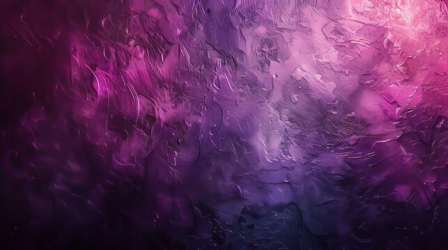 A dark, grainy, textured background in shades of purple and pink, offering empty space for creative design