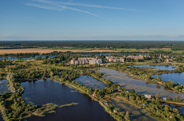 Kalnciems. A large village in the Zemgale region.Latvija.