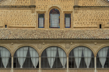 Ubeda, Hospital of Santiago. Facade Detail of the Renaissance Style Building.
