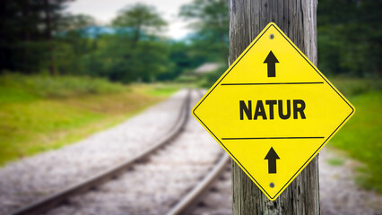 Signposts the direct way to Nature