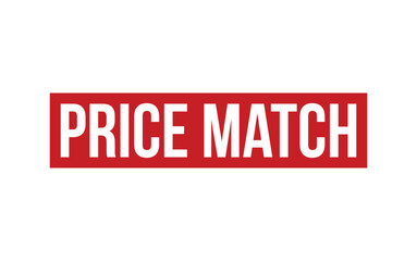 Price Match Rubber Stamp Seal Vector