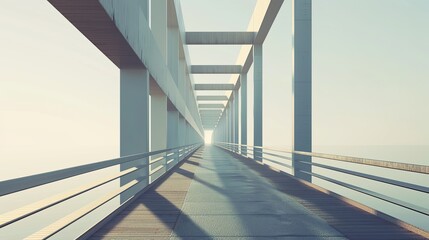 Minimalist bridge design