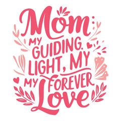 Obraz premium Mom T-shirt Design. Mother's Day t-shirt design bundle. Typography mom t-shirt design. Pro Vector