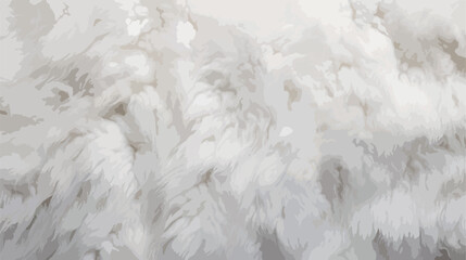 Closeup animal white wool sheep panoramic background - obrazy, fototapety, plakaty