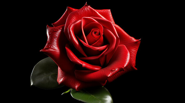 single red rose  high definition(hd) photographic creative image
