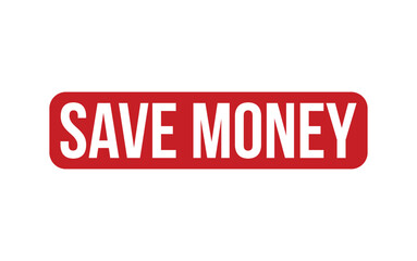 Save Money Rubber Stamp Seal Vector