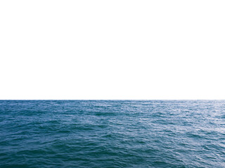 Ocean on white Background Texture Surface Blue Sea Nature Summer Tropical, Beauty View Landscape...