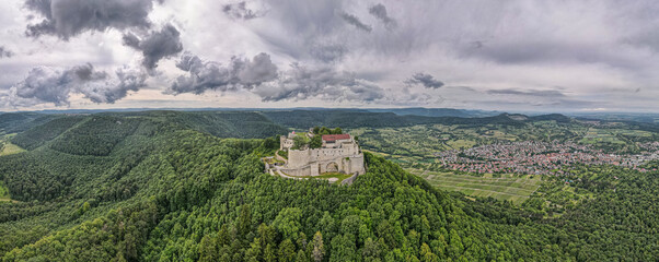 Majestätisch: Die Burg Hohenneuffen in der Schwäbischen Alb