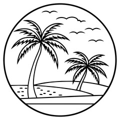          Summer vibes vector illustration.
