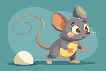 a-little-mouse---pulls-its-paws-towards-the-egg-illus.eps