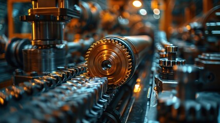 A complex network of gears, representing the intricacies of business operations