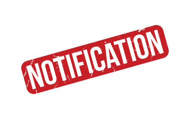 Notification rubber grunge stamp seal vector