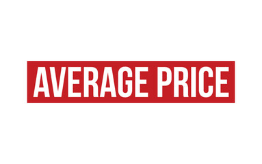 Average Price Stamp. Average Price Rubber grunge Stamp Seal
