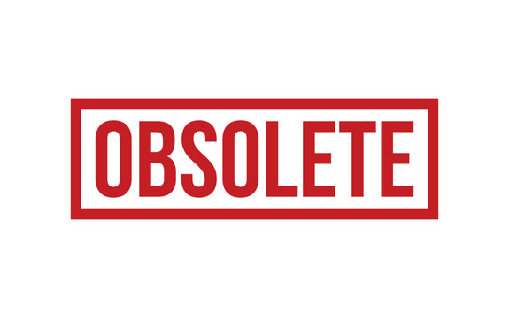 Obsolete Stamp. Obsolete Rubber grunge Stamp Seal