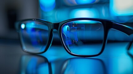 Anti-Glare Reading Glasses for Digital Learning