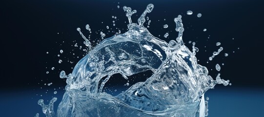 water splash waves, clear, fresh, aqua 155