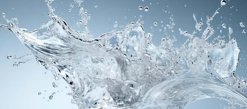 water splash waves, clear, fresh, aqua 150