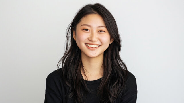 若い日本人の女性ポートレイト [Generative AI]　