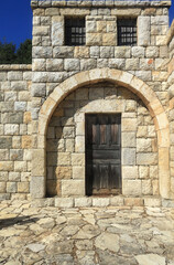 Fototapeta na wymiar Facade of a Lebanese House