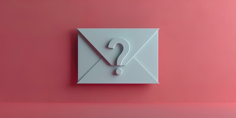 question mark and envelope