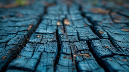   A tight shot of a split piece of wood, seemingly sawn in two, serving as a backdrop - obrazy, fototapety, plakaty