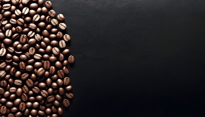 roasted-coffee-bean-background--top-view
